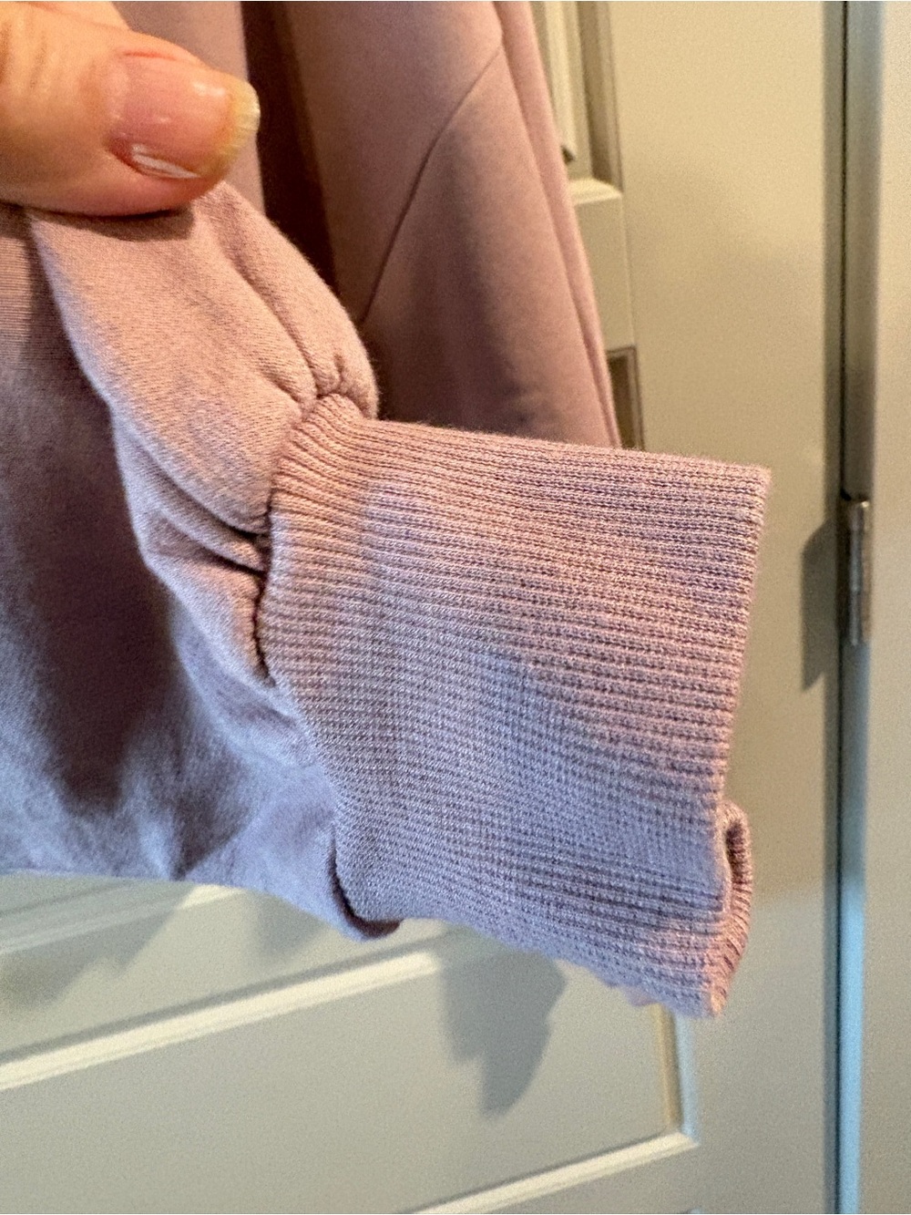 Young Fabulous & Broke Raissa Pink Batwing Hoodie M/L Oversized Sweatshirt - Picture 7 of 13